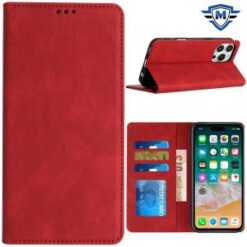 iPhone 16 Pro Max 6.9 inch METKASE Wallet Premium PU Vegan Leather ID Card Money Holder with Mag
