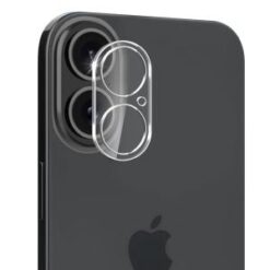 For iPhone 16 Plus 6.7 inch Camera Clear Tempered Glass(2.5D)
