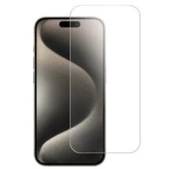 For iPhone 16 Plus 6.7 inch Clear Tempered Glass