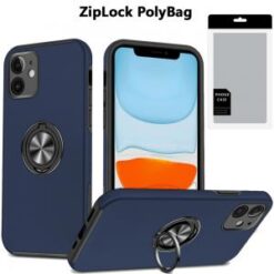 [PolyBag]  iPhone 16 6.1 inch Classy Slick Chromed Around Hybrid - Black
