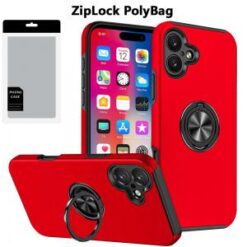 [PolyBag]  iPhone 16 6.1 inch Classy Slick Chromed Around Hybrid - Dark Blue