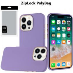 [PolyBag]  iPhone 16 Pro Max 6.9 inch Classy Slick Chromed Around Hybrid - Dark Purple