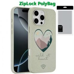 [PolyBag]  iPhone 16 Pro Max 6.9 inch Bio-Degradable Case - Wild At Heart