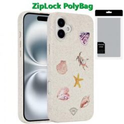 [PolyBag] For iPhone 16 Plus 6.7 inch Bio-Degradable Case - Shell Design
