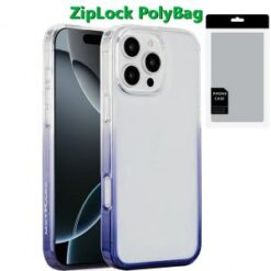 [PolyBag]  iPhone 16 Pro Max 6.9 inch Magnetic Space Gradiant Case - Two Tone Blue