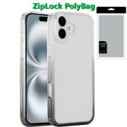 [PolyBag] For iPhone 16 Plus 6.7 inch Magnetic Space Gradiant Case - Two Tone Smoke