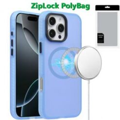 [PolyBag]  iPhone 16 Pro Max 6.9 inch Magnetic BOLD Hybrid - Blue