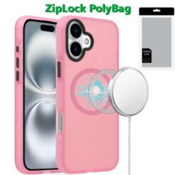 [PolyBag]  iPhone 16 6.1 inch Magnetic BOLD Hybrid - White