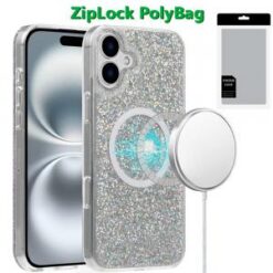 [PolyBag]  iPhone 16 6.1 inch Core [Magnetic Circle] Core [Magnetic Circle] Colorful Buttons Thic