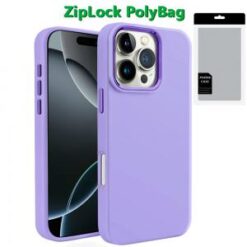[PolyBag]  iPhone 16 Pro Max 6.9 inch Premium LIQUID Silicone with Metal Buttons and Camera Edges