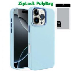 [PolyBag]  iPhone 16 Pro 6.3 inch Premium LIQUID Silicone with Metal Buttons and Camera Edges - L