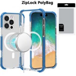 [PolyBag]  iPhone 16 Pro Max 6.9 inch Acrylic [Magnetic Circle] Tough 2.5mm Transparent ShockProo