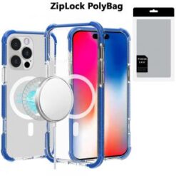 [PolyBag]  iPhone 16 Pro 6.3 inch Acrylic [Magnetic Circle] Tough 2.5mm Transparent ShockProof Hy