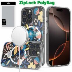 [PolyBag]  iPhone 16 Pro Max 6.9 inch Thick Hybrid Design Cover Case - D
