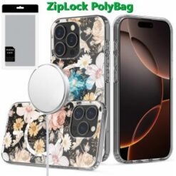 [PolyBag]  iPhone 16 Pro Max 6.9 inch Thick Hybrid Design Cover Case - G