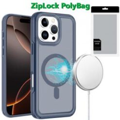 [PolyBag]  iPhone 16 Pro Max 6.9 inch Glossy Oil Premium Hybrid - Dark Blue