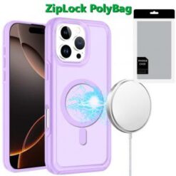 [PolyBag]  iPhone 16 Pro Max 6.9 inch Glossy Oil Premium Hybrid - Purple