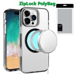 [PolyBag]  iPhone 16 Pro Max 6.9 inch PURE Transparent [Magnetic Circle] High Quality Ultra Thick