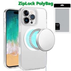 [PolyBag]  iPhone 16 Pro Max 6.9 inch PURE Transparent [Magnetic Circle] High Quality Ultra Thick
