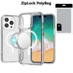 [PolyBag]  iPhone 16 Pro Max 6.9 inch Sturdy Ultra [Magnetic Circle] Thick 3mm Transparent Hybrid