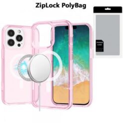 [PolyBag]  iPhone 16 Pro Max 6.9 inch Sturdy Ultra [Magnetic Circle] Thick 3mm Transparent Hybrid