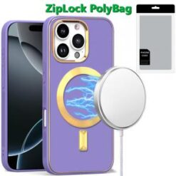 [PolyBag]  iPhone 16 Pro Max 6.9 inch Ultimate Quality PU Leather Hybrid - Light Purple