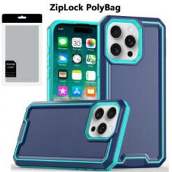 [PolyBag]  iPhone 16 Pro Max 6.9 inch Rank Tough Strong Modern Fused Hybrid - Blue