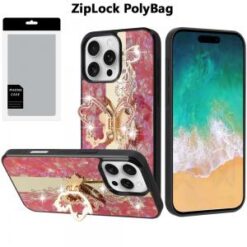 [PolyBag]  iPhone 16 Pro Max 6.9 inch SPLENDID Diamond Glitter Ornaments Engraving - Enchanted Bu