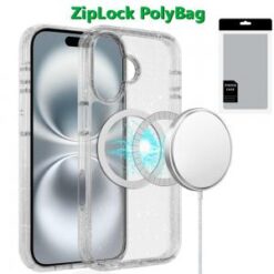 [PolyBag]  iPhone 16 6.1 inch Magnetic Space UV Design Case - Colorful Floral