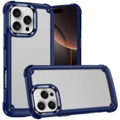 iPhone 16 Pro Max 6.9 inch Ultimate CaseX Transparent Hybrid Case with Metal Buttons And Camera