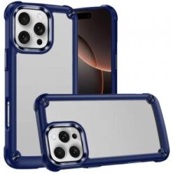 iPhone 16 Pro 6.3 inch Ultimate CaseX Transparent Hybrid Case with Metal Buttons And Camera Edge