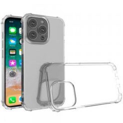 iPhone 16 Pro Max 6.9 inch Shockproof Transparent Thick TPU Case Cover - Clear