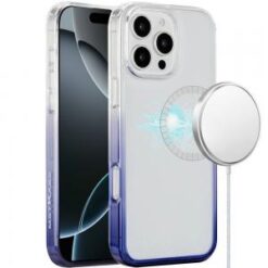 iPhone 16 Pro Max 6.9 inch Magnetic Space Gradiant Case - Two Tone Smoke