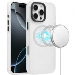 iPhone 16 Pro Max 6.9 inch Magnetic BOLD Hybrid - White