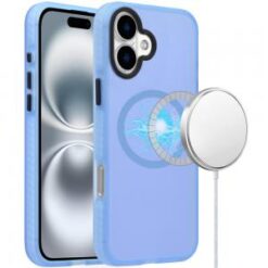 For iPhone 16 Plus 6.7 inch Magnetic BOLD Hybrid - Blue