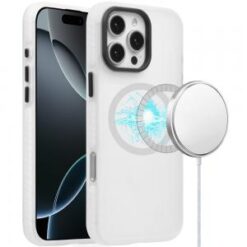 iPhone 16 Pro 6.3 inch Magnetic BOLD Hybrid - White