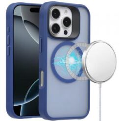 iPhone 16 Pro Max 6.9 inch Magnetic Premium New Shockproof Hybrid - Blue