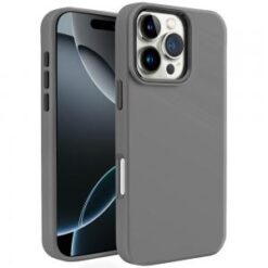 iPhone 16 Pro Max 6.9 inch Premium LIQUID Silicone with Metal Buttons and Camera Edges Case Cove