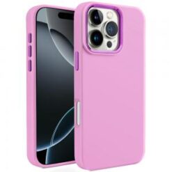 iPhone 16 Pro Max 6.9 inch Premium LIQUID Silicone with Metal Buttons and Camera Edges Case Cove