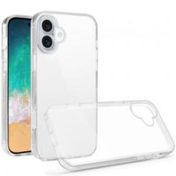 For iPhone 16 Plus 6.7 inchPremium Transparent Thick 2.0mm PC TPU Hybrid - Clear