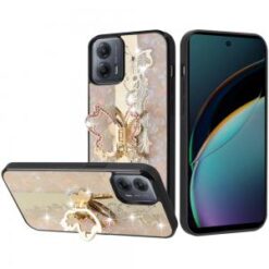 For Motorola Moto G 5G 2024 SPLENDID Diamond Glitter Ornaments Engraving Case Cover - Enchanted Butt