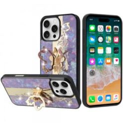 iPhone 16 Pro Max 6.9 inch SPLENDID Diamond Glitter Ornaments Engraving Case Cover - Enchanted B