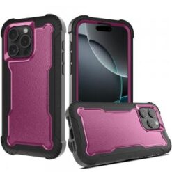 iPhone 16 Pro Max 6.9 inch Sturdy Think 3in1 Tough Hybrid - Burgundy