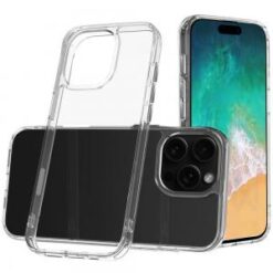 iPhone 16 Pro Max 6.9 inch PURE CRYSTAL Transparent Thick 2.0mm ShockProof Chromed Buttons Case