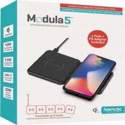 RAPIDX 2 Phone Pods + 30W Adapter - Modula5 Wireless Charging System (RX-MP01B2PK) (LANE B RACK 13 R