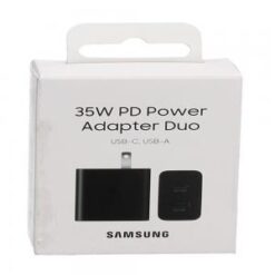 SAMSUNG 35W Dual Port Wall Charger USB C Adapter, Super Fast Charging Block for Galaxy Phones and De