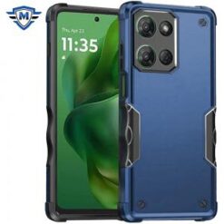 METKASE For Motorola Moto G Power 5G 2025 Exquisite Tough Shockproof Hybrid Case Cover - Blue