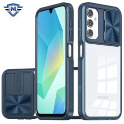 [METKASE] For Samsung A16 5G METKASE Fusion Transparent Clear Hybrid - Blue