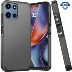 [METKASE] For Motorola Moto G 5G 2025 (Original Series) Tough Strong Shockproof Hybrid in Slide-Out