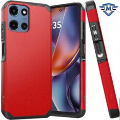 [METKASE] For Motorola Moto G 5G 2025 (Original Series) Tough Strong Shockproof Hybrid in Slide-Out